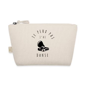 T-shirt "Je peux pas, j'ai danse" - Trousse biologique - nature - Devant