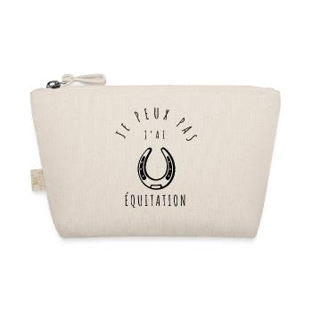 Je peux pas, j'ai équitation - Trousse biologique - nature - Devant