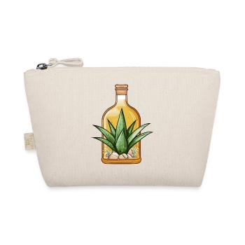 Aloe Vera in Flasche - Bio-Täschchen - Natur - Vorne