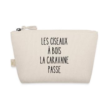 les ciseaux à bois la caravane passe - Trousse biologique - nature - Devant