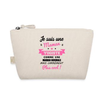 maman yogiste, cadeau fête des mères - Trousse biologique - nature - Devant