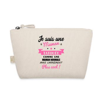 maman tatouée, cadeau fête des mères - Trousse biologique - nature - Devant