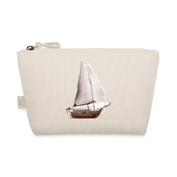 Sailing Ship Sailing Sailing Sailing Sailing Sailboat - Organic Pouch - nature - Front