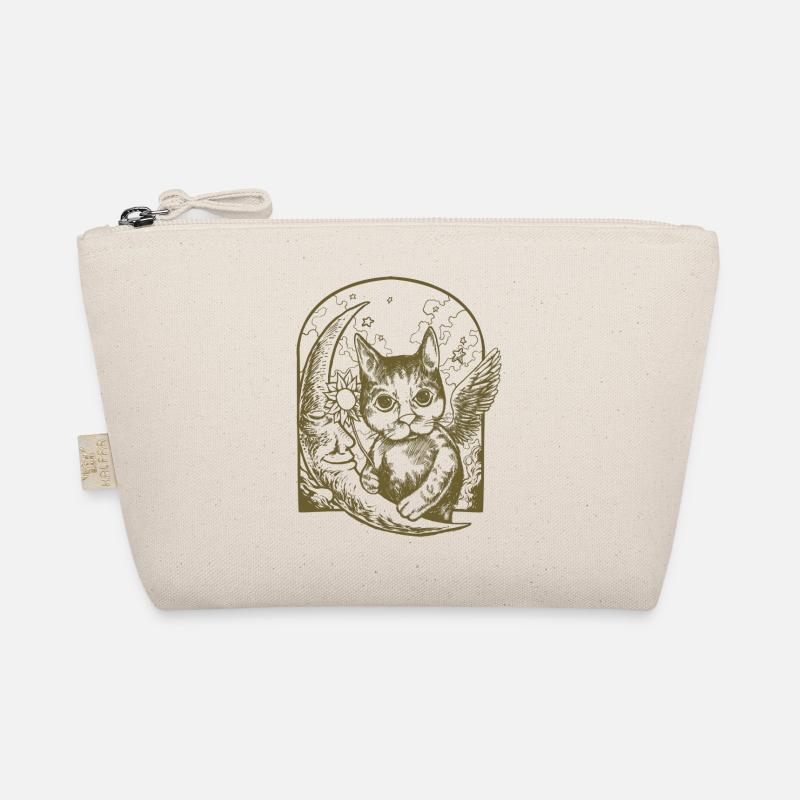 Chat céleste et lune ailée Trousse biologique