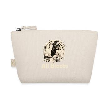 Rugby Geschenk, Spieler und Fans Design - Bio-Täschchen - Natur - Vorne