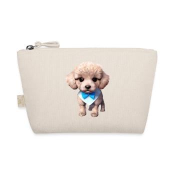 Pudel Hundeliebe Hundehalter Pudelwelpe Hundewelpe - Bio-Täschchen - Natur - Vorne