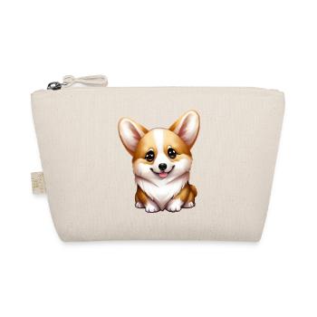 corgi - Bio-Täschchen - Natur - Vorne