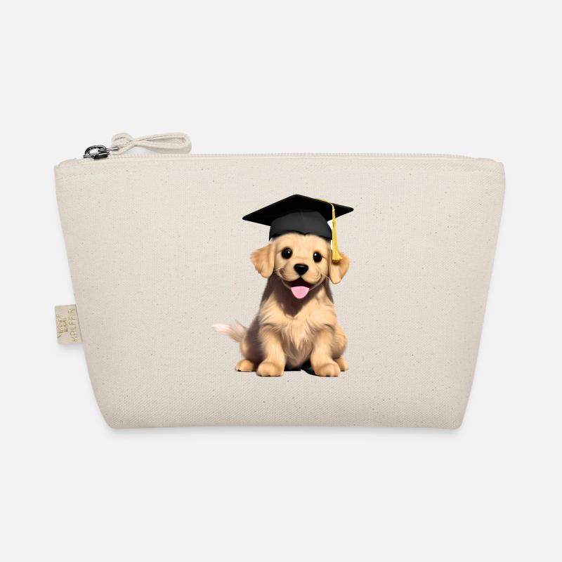 Bachelor Schulabschluss Golden Retriever Studium Bio-Täschchen