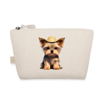 Dog Owner Yorkshire Terrier Puppy Dog - Organic Pouch - nature - Front
