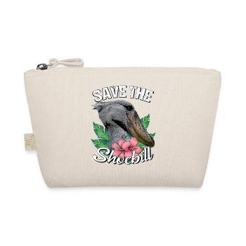 Schuhschnabel Save the shoebill - Organic Pouch - nature - Front