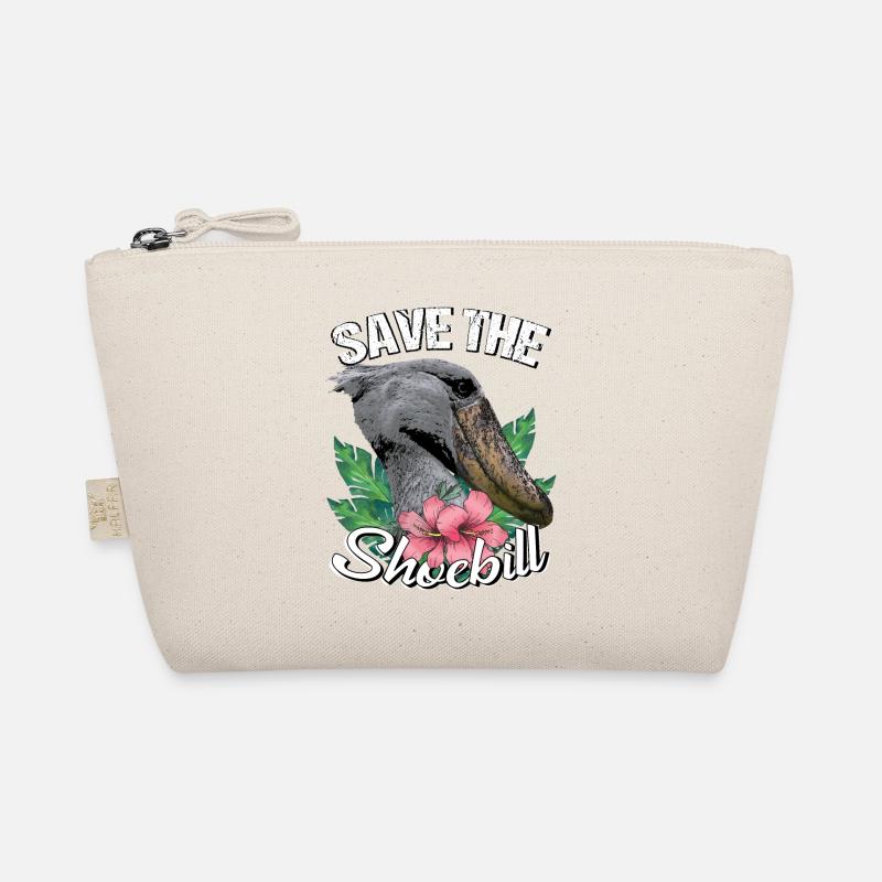 Schuhschnabel Save the shoebill - Bio-Täschchen - Natur