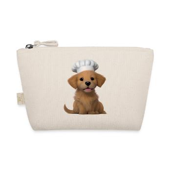 Golden Retriever Kochen Hunde Hundewelpe Gastronom - Bio-Täschchen - Natur - Vorne