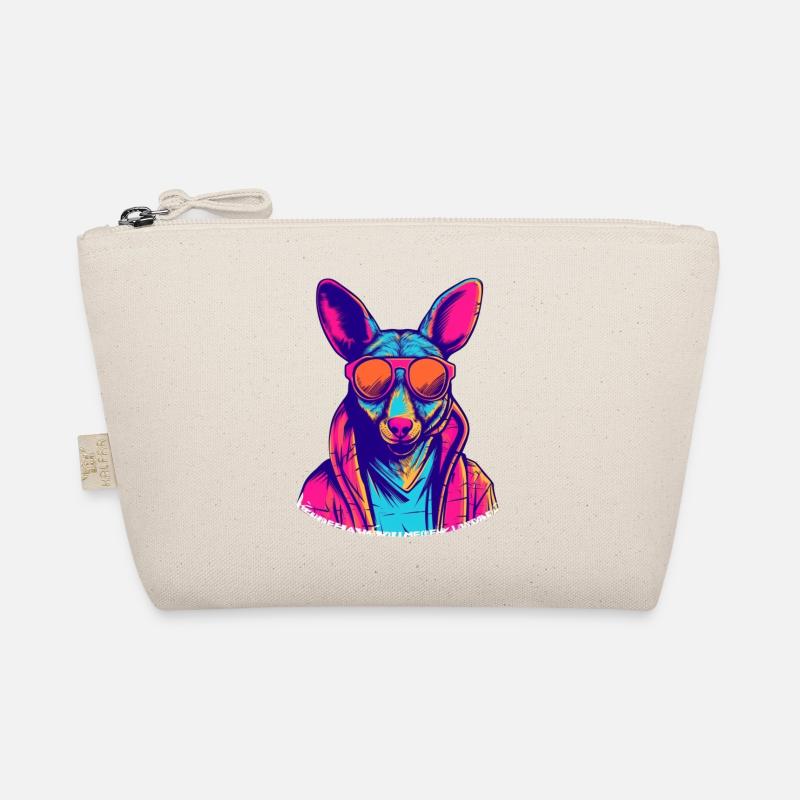 Nebula Hund mit Sonnenbrille Bio-Täschchen