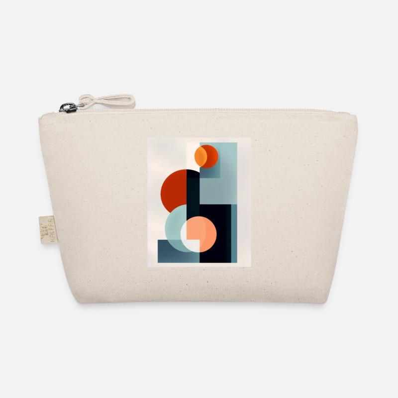 Abstract Art Geometric Shapes Math Organic Pouch