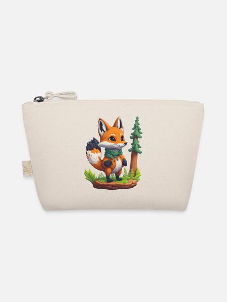 Kleiner Fuchs - Bio-Täschchen - Natur - Vorne