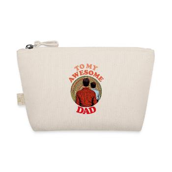 To My Awesome Dad , Happy Fathers Day - Bio-Täschchen - Natur - Vorne