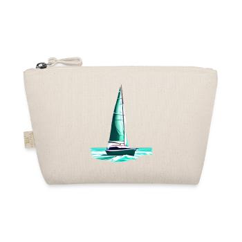 Sailing Ship Sailing Sailboat Sailing Sailing Sailor - Organic Pouch - nature - Front