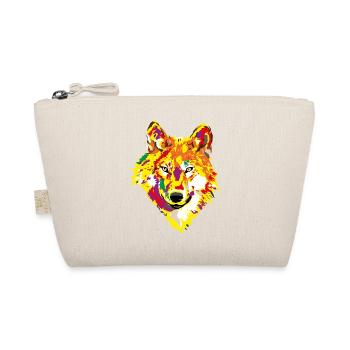 Awaken Your Alpha - Strengthen Your Wolf Spirit - Organic Pouch - nature - Front