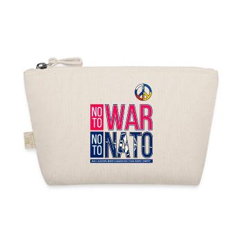 NON À LA GUERRE NON À L’OTAN V3 | MAUVAIS LEADERSHIP - Trousse biologique - nature - Devant