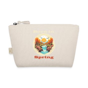 Born in Spring - Organic Pouch - nature - Front