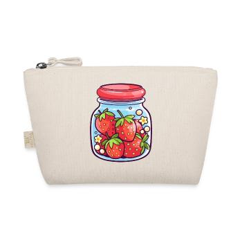 Bocal fermé aux fraises - Trousse biologique - nature - Devant