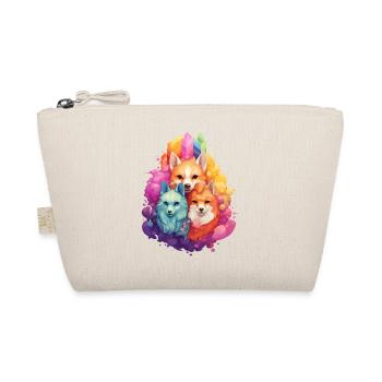 LGBTQIA+ Foxes - Organic Pouch - nature - Front