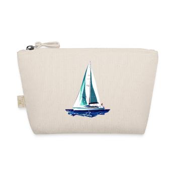 Sailing Sailboat Sailing Sailing Sailing Ship - Organic Pouch - nature - Front