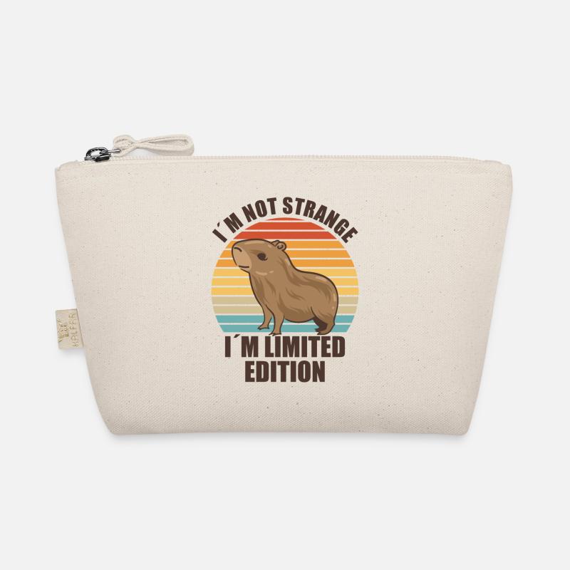 Capybara Zootier Design Bio-Täschchen