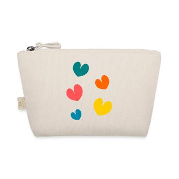 SAINT VALENTINE. bachelorette party. I LOVE YOU. I LOVE YOU. LOVE - Organic Pouch - nature - Front