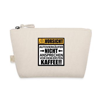 Autoverkäufer Autohaus Team Danke lustige Sprüche - Bio-Täschchen - Natur - Vorne