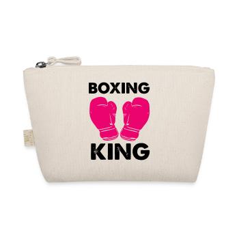 boxing king - Bio-Täschchen - Natur - Vorne