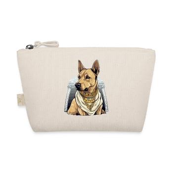 Rik the Egyptian dog - Organic Pouch - nature - Front