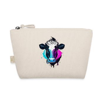 Tête de vache colorée - Trousse biologique - nature - Devant