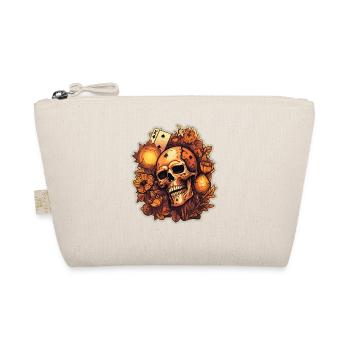 Cool Skull Skull Flower Cartes à jouer - Trousse biologique - nature - Devant