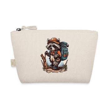 The Raccoons Hiking Adventures - Organic Pouch - nature - Front