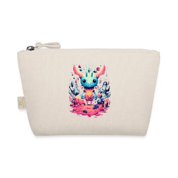 Creepy Halloween monsters - Organic Pouch - nature - Front