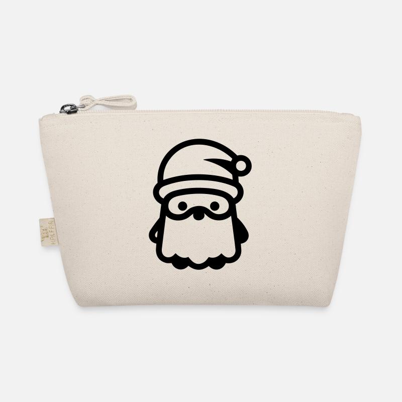 Kleiner Weihnachtsmann Bio-Täschchen