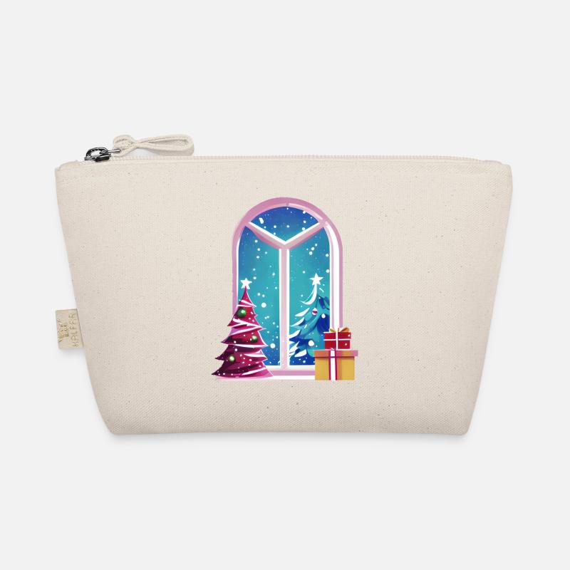 Weihnachten Geschenk Weihnachtsbaum weihnachtlich Bio-Täschchen