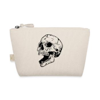 Skull - Organic Pouch - nature - Front