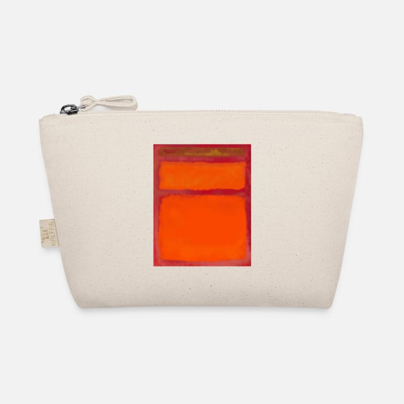 Rothko-Kunststil in digitalen Farben - Bio-Täschchen - Natur