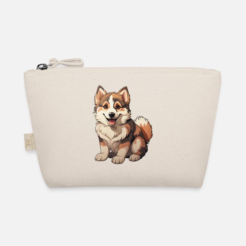 Petit chiot husky blond Trousse biologique