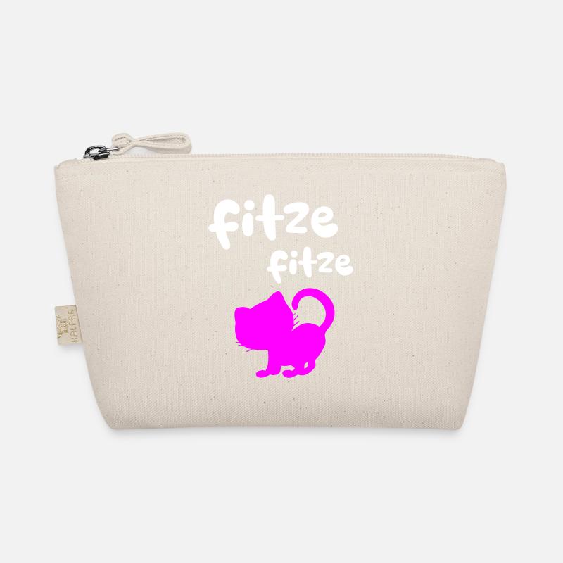 Fitze Fitze Katze Lied Spruch coole lustige Quotes Bio-Täschchen