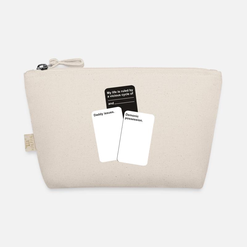 Against Humanity Cards Funny Graphic Organic Pouch