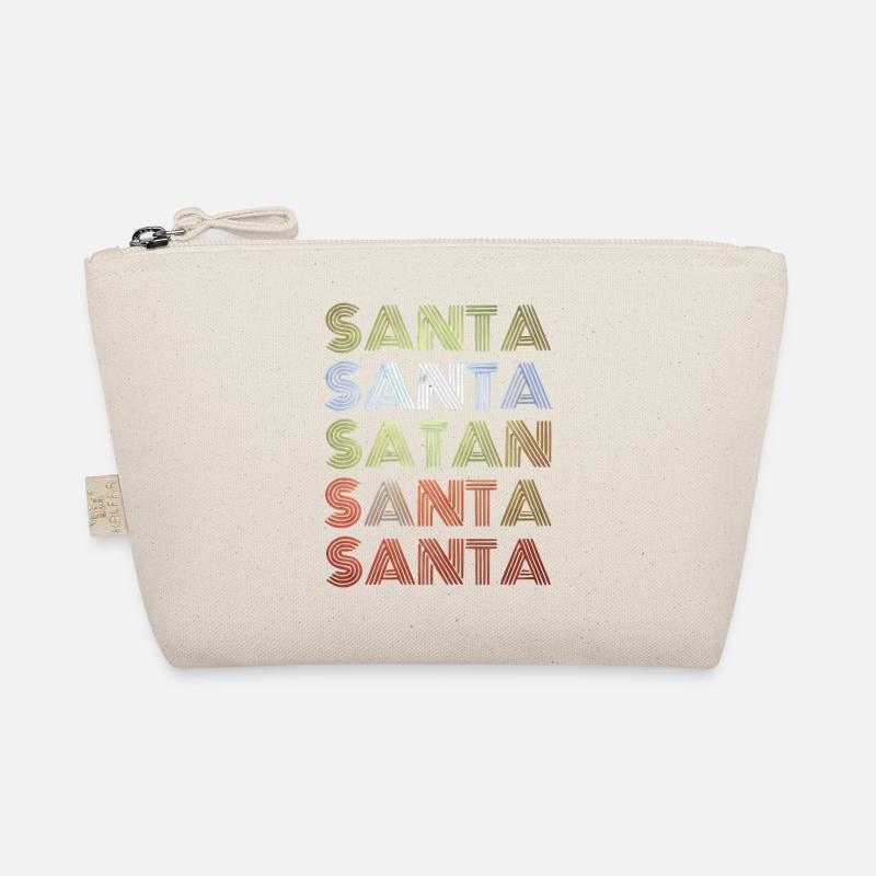 Retro-Weihnachtsmann Bio-Täschchen