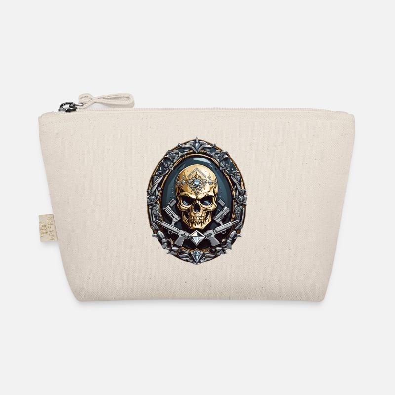 Crâne avec diamants Trousse biologique