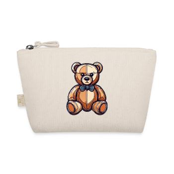 Ours en peluche / Peluche / Animal en peluche / Idée cadeau - Trousse biologique - nature - Devant