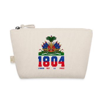 Haiti Haitian Flag Ayiti Haitian I Gift - Organic Pouch - nature - Front