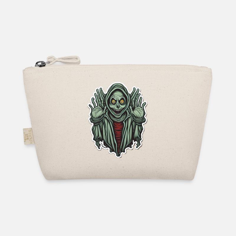 Creepy Skeleton Organic Pouch