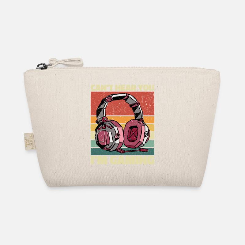 Can't Hear You Im Gaming - Cooles Gaming Design Bio-Täschchen