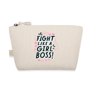 Battez-vous comme une girlboss ! - Trousse biologique - nature - Devant